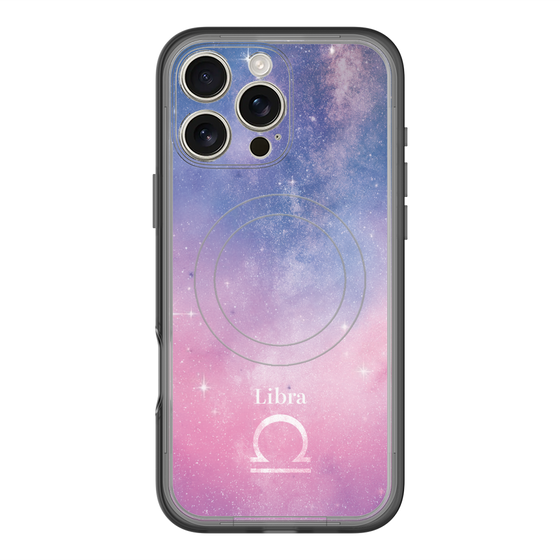 スリムプロテクションプレミアムケース with MagSafe［ STARRY SIGNS - オリジナル - Libra ］