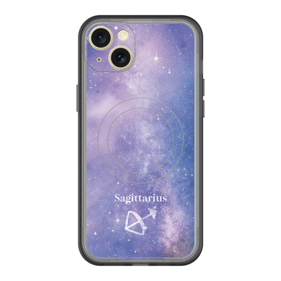 スリムプロテクションプレミアムケース with MagSafe［ STARRY SIGNS - オリジナル - Sagittarius ］