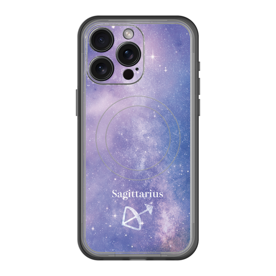スリムプロテクションプレミアムケース with MagSafe［ STARRY SIGNS - オリジナル - Sagittarius ］