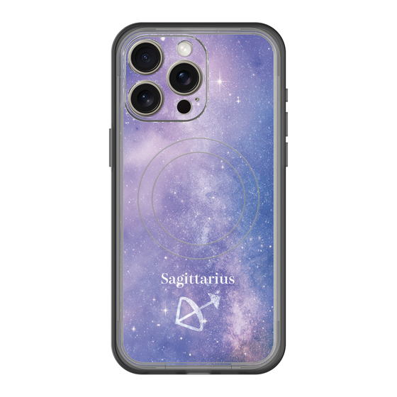 スリムプロテクションプレミアムケース with MagSafe［ STARRY SIGNS - オリジナル - Sagittarius ］