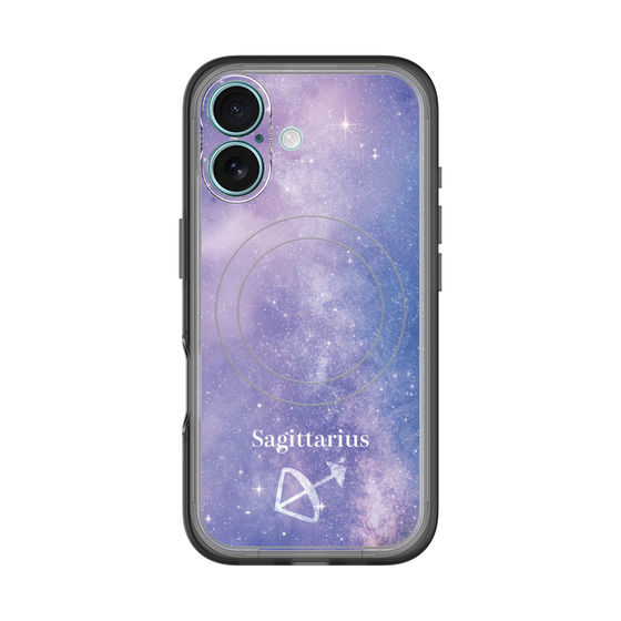 スリムプロテクションプレミアムケース with MagSafe［ STARRY SIGNS - オリジナル - Sagittarius ］