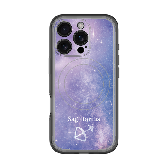 スリムプロテクションプレミアムケース with MagSafe［ STARRY SIGNS - オリジナル - Sagittarius ］
