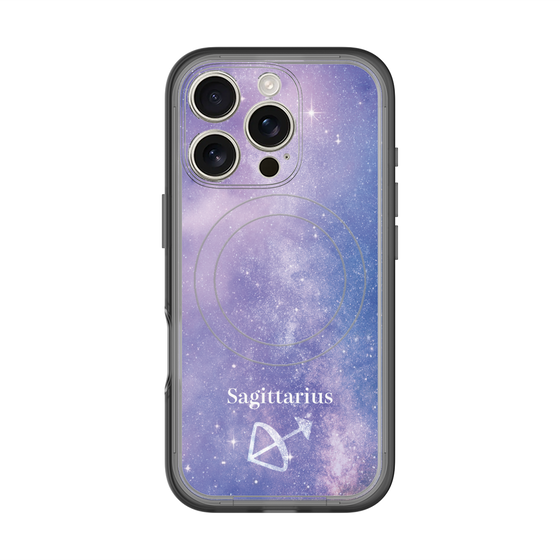 スリムプロテクションプレミアムケース with MagSafe［ STARRY SIGNS - オリジナル - Sagittarius ］