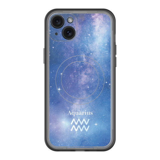 スリムプロテクションプレミアムケース with MagSafe［ STARRY SIGNS - オリジナル - Aquarius ］