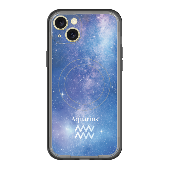 スリムプロテクションプレミアムケース with MagSafe［ STARRY SIGNS - オリジナル - Aquarius ］