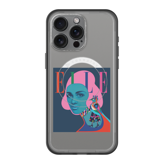 スリムプロテクションプレミアムケース with MagSafe［ ELLE - 80 YEARS - RAMONA NORDAL ］