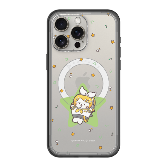 スリムプロテクションプレミアムケース with MagSafe［ しろたん×初音ミク - 鏡音リン - しろたん変身 ］
