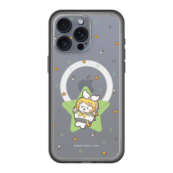 スリムプロテクションプレミアムケース with MagSafe［ しろたん×初音ミク - 鏡音リン - しろたん変身 ］