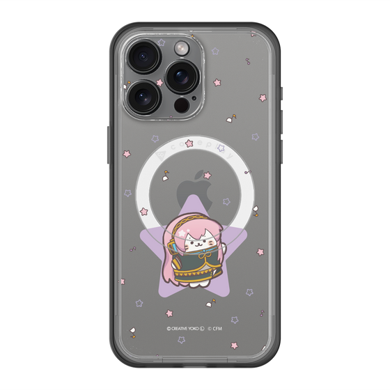 スリムプロテクションプレミアムケース with MagSafe［ しろたん×初音ミク - 巡音ルカ - しろたん変身 ］