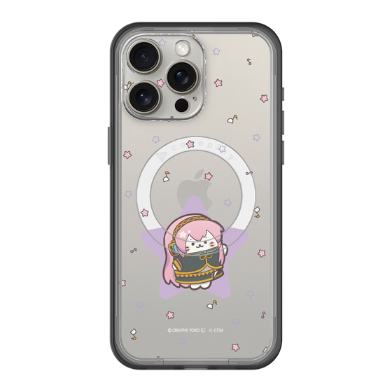 スリムプロテクションプレミアムケース with MagSafe［ しろたん×初音ミク - 巡音ルカ - しろたん変身 ］