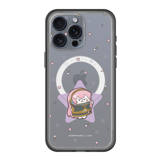 スリムプロテクションプレミアムケース with MagSafe［ しろたん×初音ミク - 巡音ルカ - しろたん変身 ］