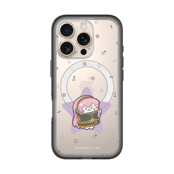 スリムプロテクションプレミアムケース with MagSafe［ しろたん×初音ミク - 巡音ルカ - しろたん変身 ］