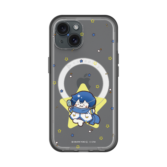 スリムプロテクションプレミアムケース with MagSafe［ しろたん×初音ミク - KAITO - しろたん変身 ］