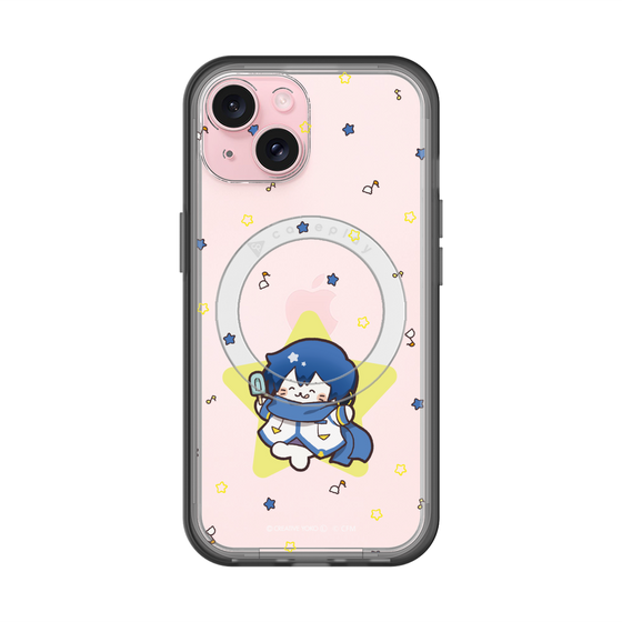 スリムプロテクションプレミアムケース with MagSafe［ しろたん×初音ミク - KAITO - しろたん変身 ］