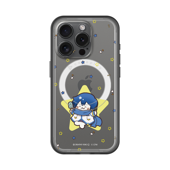 スリムプロテクションプレミアムケース with MagSafe［ しろたん×初音ミク - KAITO - しろたん変身 ］