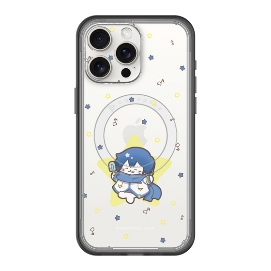 スリムプロテクションプレミアムケース with MagSafe［ しろたん×初音ミク - KAITO - しろたん変身 ］