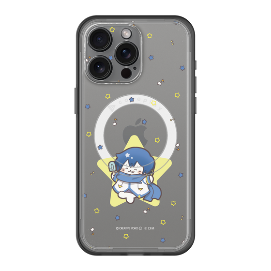 スリムプロテクションプレミアムケース with MagSafe［ しろたん×初音ミク - KAITO - しろたん変身 ］