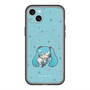 スリムプロテクションプレミアムケース with MagSafe［ しろたん×初音ミク - 初音ミク - しろたんと一緒 ］