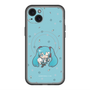 スリムプロテクションプレミアムケース with MagSafe［ しろたん×初音ミク - 初音ミク - しろたんと一緒 ］