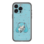 スリムプロテクションプレミアムケース with MagSafe［ しろたん×初音ミク - 初音ミク - しろたんと一緒 ］