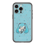 スリムプロテクションプレミアムケース with MagSafe［ しろたん×初音ミク - 初音ミク - しろたんと一緒 ］
