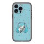 スリムプロテクションプレミアムケース with MagSafe［ しろたん×初音ミク - 初音ミク - しろたんと一緒 ］