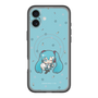 スリムプロテクションプレミアムケース with MagSafe［ しろたん×初音ミク - 初音ミク - しろたんと一緒 ］