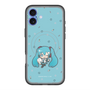 スリムプロテクションプレミアムケース with MagSafe［ しろたん×初音ミク - 初音ミク - しろたんと一緒 ］
