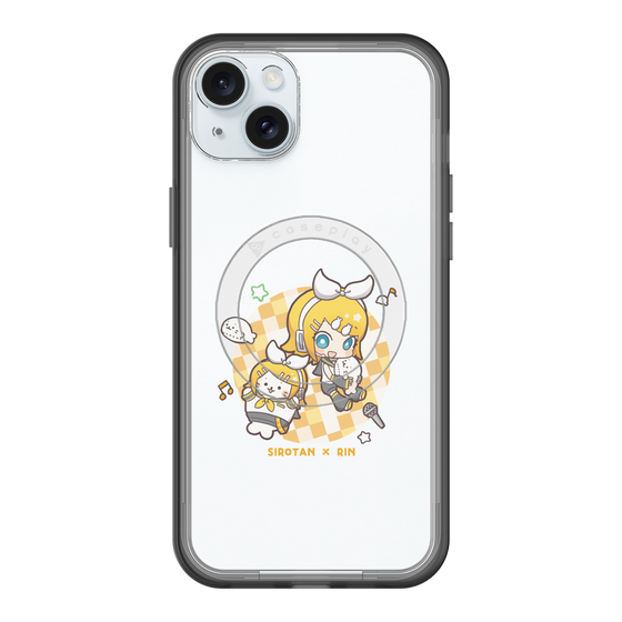 スリムプロテクションプレミアムケース with MagSafe［ しろたん×初音ミク - しろたん×鏡音リン ］