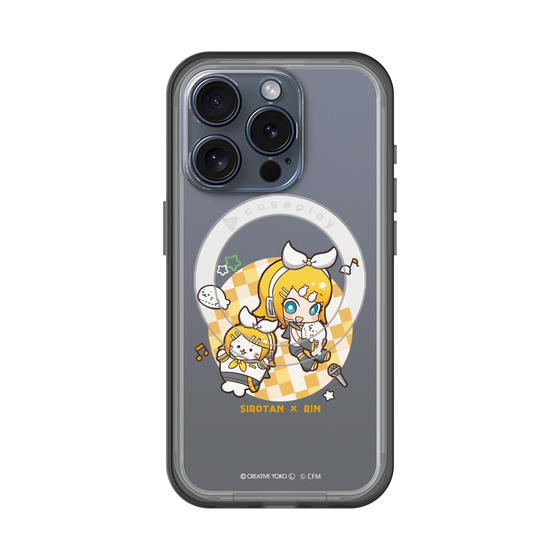 スリムプロテクションプレミアムケース with MagSafe［ しろたん×初音ミク - しろたん×鏡音リン ］