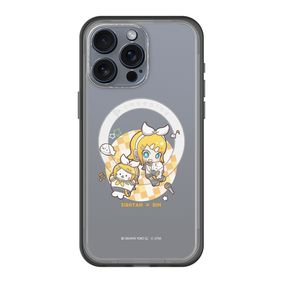 スリムプロテクションプレミアムケース with MagSafe［ しろたん×初音ミク - しろたん×鏡音リン ］