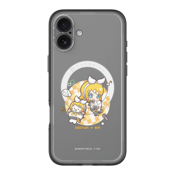 スリムプロテクションプレミアムケース with MagSafe［ しろたん×初音ミク - しろたん×鏡音リン ］