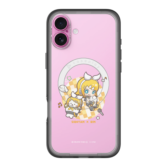 スリムプロテクションプレミアムケース with MagSafe［ しろたん×初音ミク - しろたん×鏡音リン ］