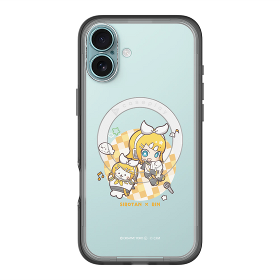 スリムプロテクションプレミアムケース with MagSafe［ しろたん×初音ミク - しろたん×鏡音リン ］