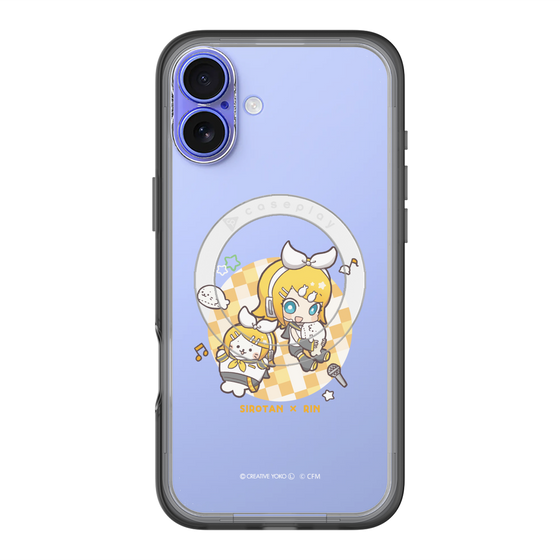 スリムプロテクションプレミアムケース with MagSafe［ しろたん×初音ミク - しろたん×鏡音リン ］