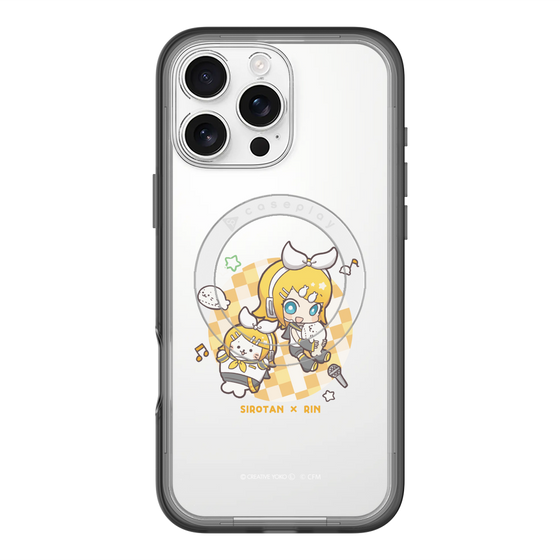 スリムプロテクションプレミアムケース with MagSafe［ しろたん×初音ミク - しろたん×鏡音リン ］