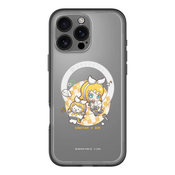 スリムプロテクションプレミアムケース with MagSafe［ しろたん×初音ミク - しろたん×鏡音リン ］