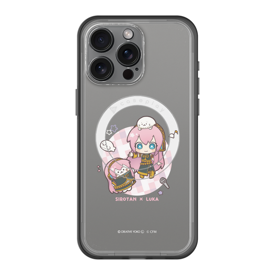 スリムプロテクションプレミアムケース with MagSafe［ しろたん×初音ミク - しろたん×巡音ルカ ］