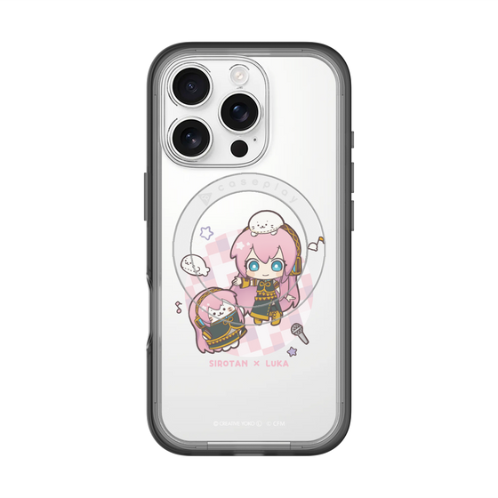 スリムプロテクションプレミアムケース with MagSafe［ しろたん×初音ミク - しろたん×巡音ルカ ］