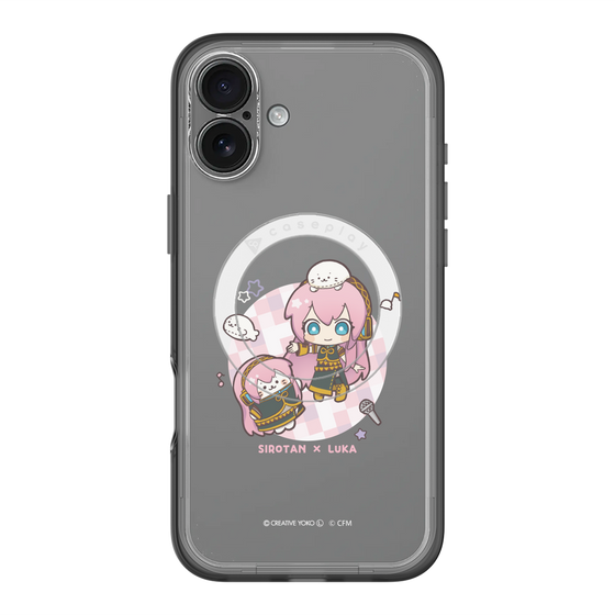 スリムプロテクションプレミアムケース with MagSafe［ しろたん×初音ミク - しろたん×巡音ルカ ］