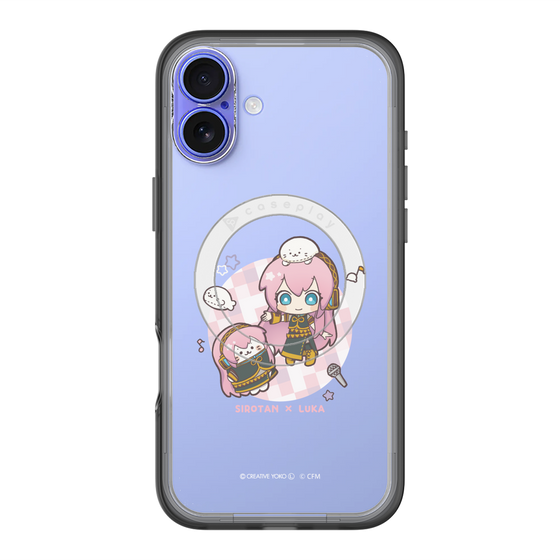 スリムプロテクションプレミアムケース with MagSafe［ しろたん×初音ミク - しろたん×巡音ルカ ］