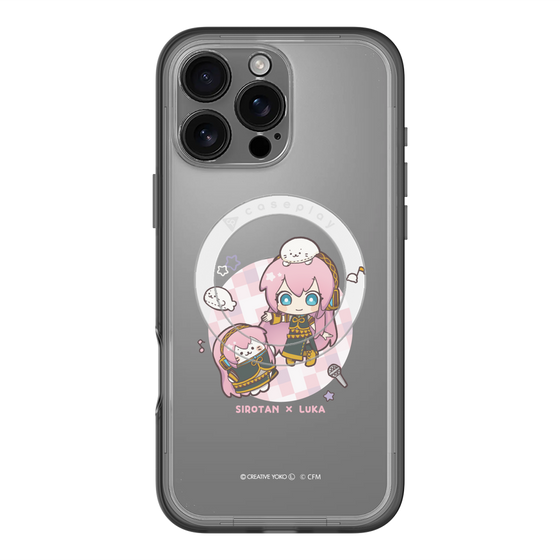 スリムプロテクションプレミアムケース with MagSafe［ しろたん×初音ミク - しろたん×巡音ルカ ］