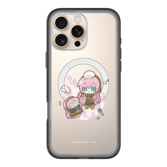 スリムプロテクションプレミアムケース with MagSafe［ しろたん×初音ミク - しろたん×巡音ルカ ］