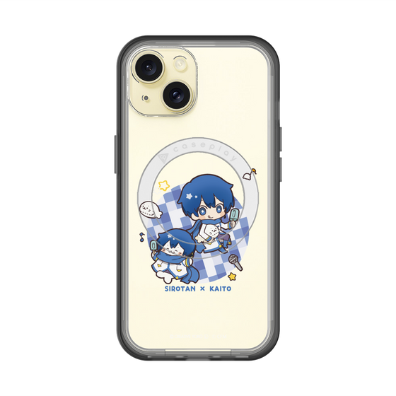 スリムプロテクションプレミアムケース with MagSafe［ しろたん×初音ミク - しろたん×KAITO ］