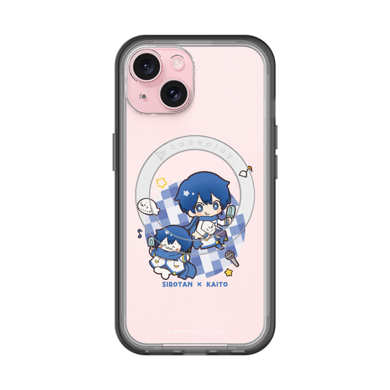 スリムプロテクションプレミアムケース with MagSafe［ しろたん×初音ミク - しろたん×KAITO ］