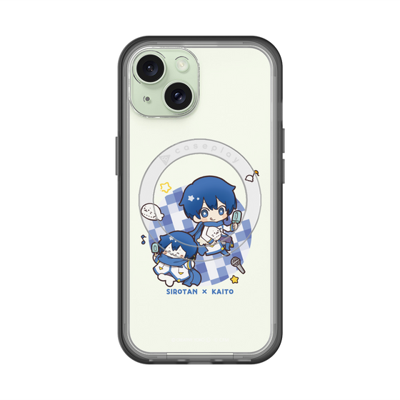 スリムプロテクションプレミアムケース with MagSafe［ しろたん×初音ミク - しろたん×KAITO ］