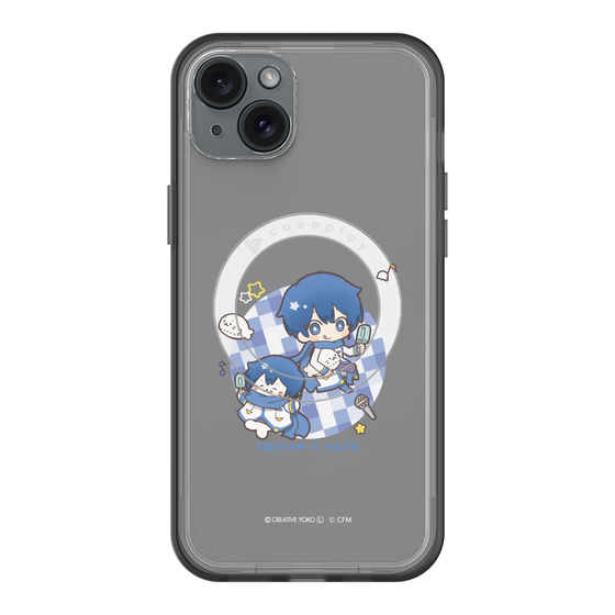 スリムプロテクションプレミアムケース with MagSafe［ しろたん×初音ミク - しろたん×KAITO ］