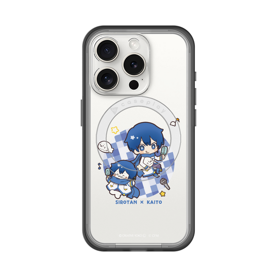 スリムプロテクションプレミアムケース with MagSafe［ しろたん×初音ミク - しろたん×KAITO ］