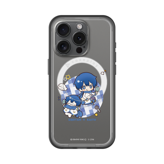 スリムプロテクションプレミアムケース with MagSafe［ しろたん×初音ミク - しろたん×KAITO ］
