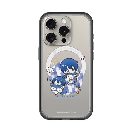 スリムプロテクションプレミアムケース with MagSafe［ しろたん×初音ミク - しろたん×KAITO ］